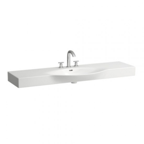 Раковина Laufen Palace 150 см с 3 отверстиями для смесителя 8.1170.6.000.108.1 Staron