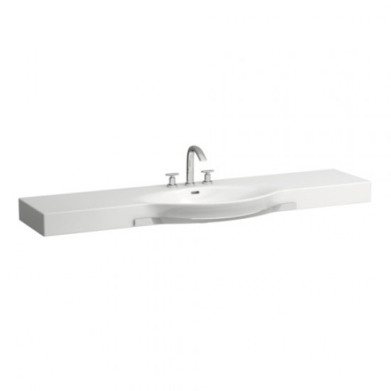 Раковина Laufen Palace 150 см с 3 отверстиями для смесителя 8.1170.6.000.108.1 Staron