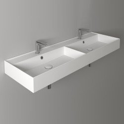 Раковина Simas Agile 141 см двойная AG141D bi*2