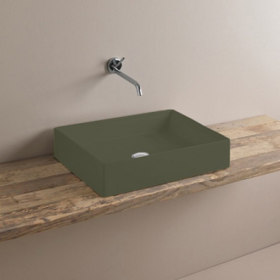 Раковина ArtCeram Scalino 55 см цемент mate SCL002 24 00 mate