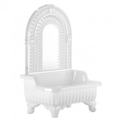 Раковина напольная Migliore Olivia Zampa белая 26265