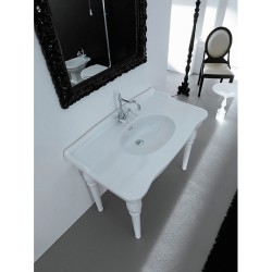 Раковина подвесная ArtCeram Hermitage белая HEL004 01 00