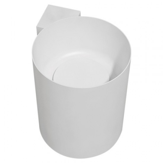 Раковина Abber Stein 42 см с отверстием под смеситель AS2625