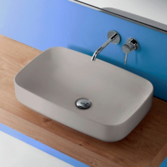 Раковина Kerasan Tribeca 70 см Grigio Matt 460259*0 Grigio matt Staron