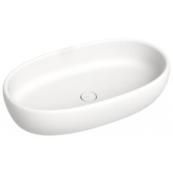 Раковина Salini Luce 70 см белый матовый 110721M