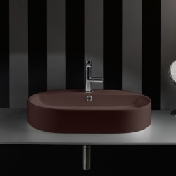 Раковина Kerasan Ciotola 65 см Borgogna Matt 028575 Borgogna matt *1