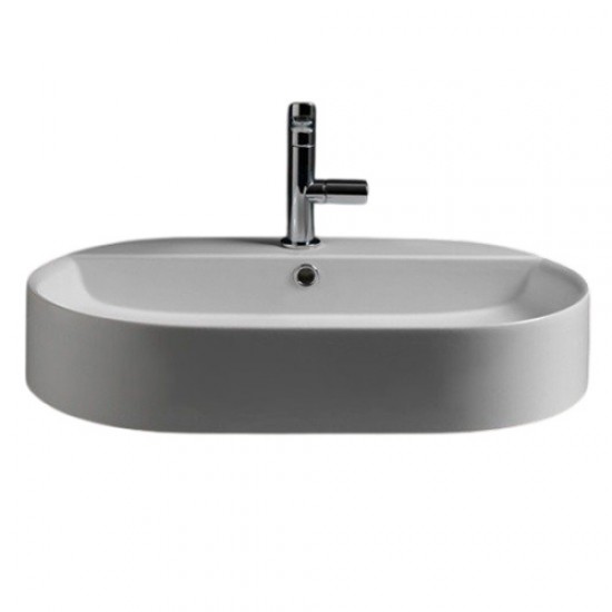 Раковина Kerasan Ciotola 65 см белая матовая 028530 Bianco matt *1 Staron