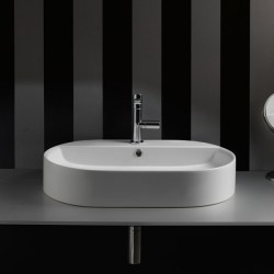 Раковина Kerasan Ciotola 65 см белая матовая 028530 Bianco matt *1