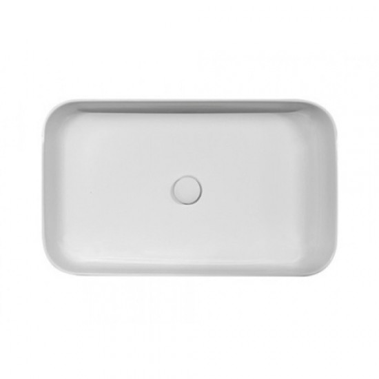 Раковина Kerasan Tribeca 70 см белый матовый 460230 Staron