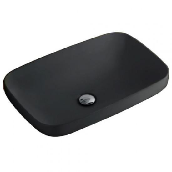 Раковина Kerasan Tribeca 60 см черный матовый 514331*0 Nero matt Staron