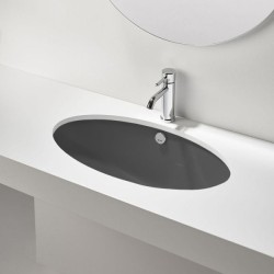 Раковина Simas Lft Spazio 66 см антрацит матовый LFT 74 ANTRACITE MATT