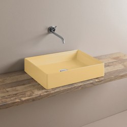 Раковина ArtCeram Scalino 55 см giallo zinco SCL002 12 00 giallo zinco