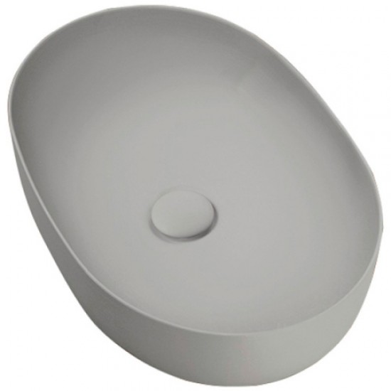 Раковина Kerasan Nolita 60 см светло серый 534359 Staron