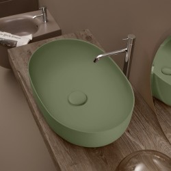 Раковина Kerasan Nolita 60 см накладная, Verde 534311