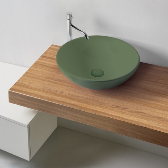 Раковина Kerasan Ciotola 46 см Verde Muschio 430311 Verde muschio *0 Staron