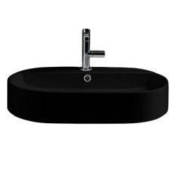 Раковина Kerasan Ciotola 65 см черная матовая 028531*1