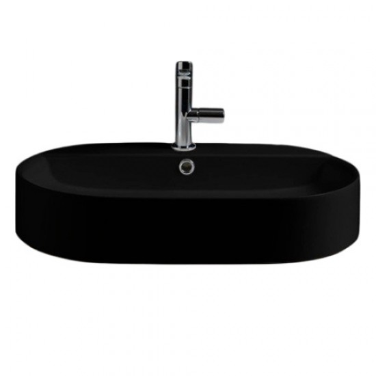 Раковина Kerasan Ciotola 65 см черная матовая 028531*1 Staron