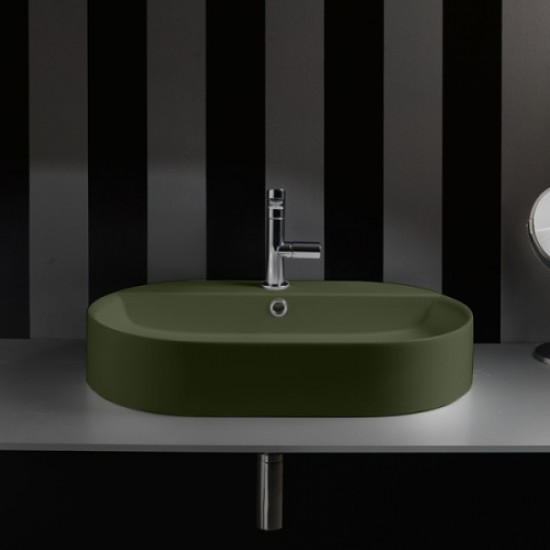 Раковина Kerasan Ciotola 65 см Verde Muschio 028511*1 Staron