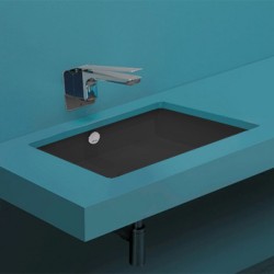 Раковина Simas Top e lavabi d'Arredo 60 см черный матовый S60 nero matt