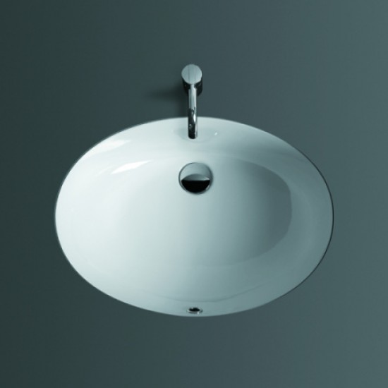 Раковина Simas Top e lavabi d'Arredo 58 см черная S 53 NE Staron