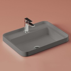 Раковина ArtCeram Fuori Scala 60 см grigio oliva TFL034 15 00 grigio oliva *0