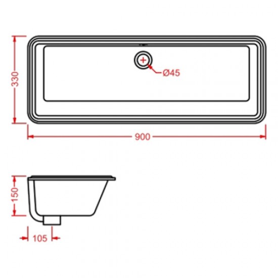 Раковина, цвет белый, ArtCeram Gea 90 GEL002 01 00