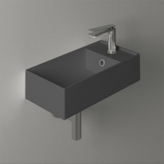 Раковина Simas Agile 50 см антрацит матовый AG50 antracite matt*1 Staron