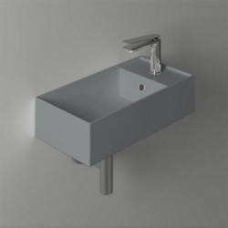 Раковина Simas Agile 50 см правая, Cemento Matt AG50 cemento matt*1