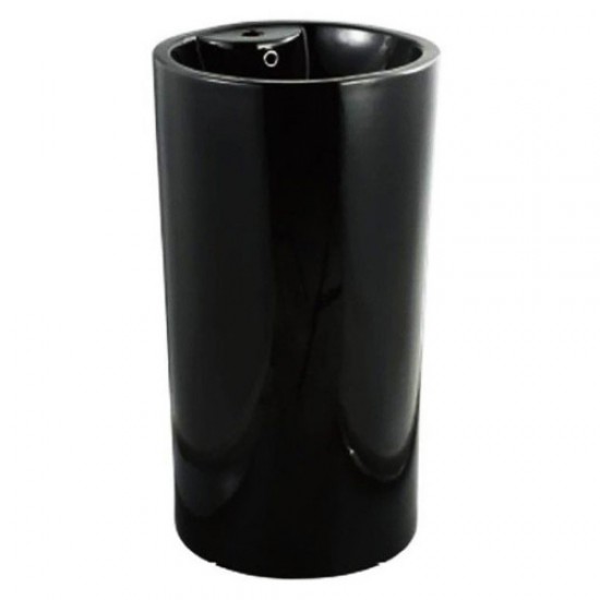 Раковина напольная Ceramalux N черная матовая NB135MВ Staron