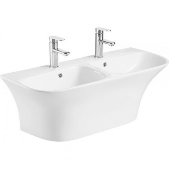 Раковина Ceramalux 100 см двойная G-760 Staron