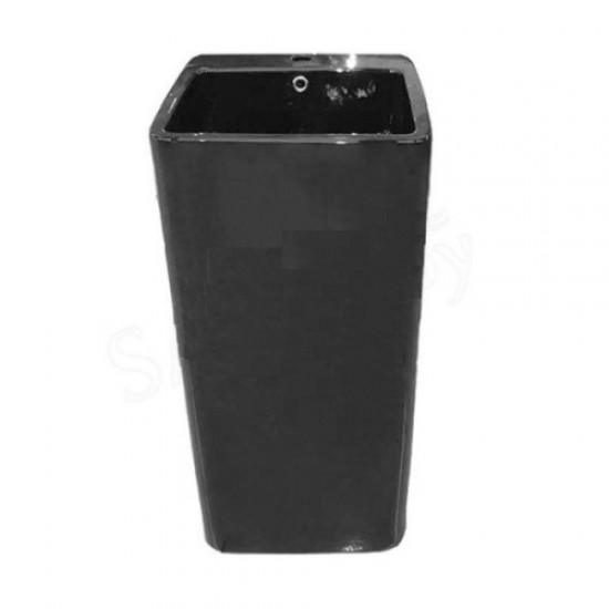 Раковина напольная Ceramalux N 40 см черная матовая P7004LMB Staron