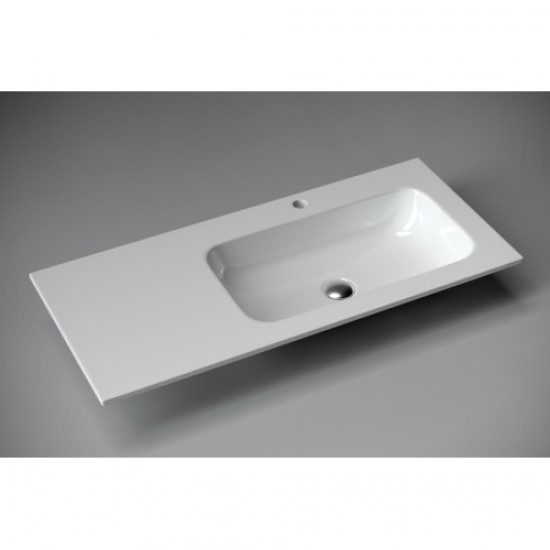 Раковина Sancos Element 101 см чаша справа CN7015 Staron