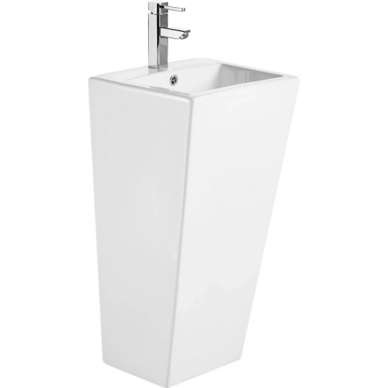 Раковина напольная Ceruttispa Vito 44 см белая CT7663 Staron