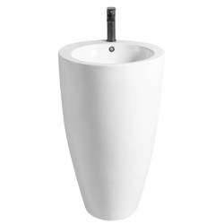 Раковина напольная Azario Comella 50 см белая AZ-311