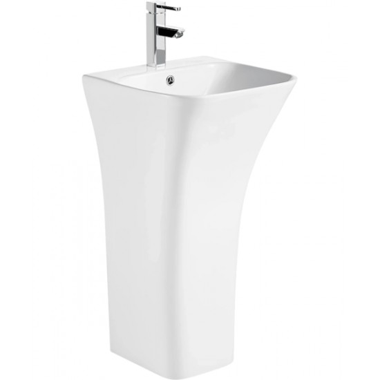 Раковина напольная Ceruttispa Luca 45 см белая CT7283 Staron