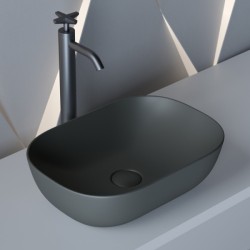 Раковина Ceramica Nova Element 45 см темный антрацит CN6009MDH
