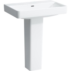 Раковина Laufen Pro S 70 см без отверстия для смесителя с отверстием перелива 8.1096.7.000.109.1