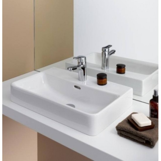 Раковина Laufen Pro S 55 см без отверстия для смесителя 8.1295.2.000.109.1 Staron