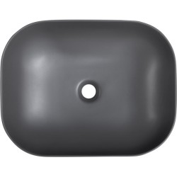 Раковина BelBagno 50 см серая матовая BB1302-H311