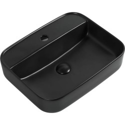 Раковина Aquanet Soul 50 см черная SOUL-2-MB