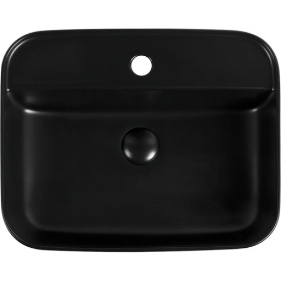 Раковина Aquanet Soul 50 см черная SOUL-2-MB