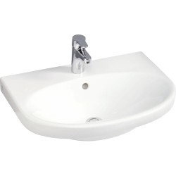 Раковина подвесная на пьедестал Gustavsberg Nautic 55569901 56х43х17.5 см