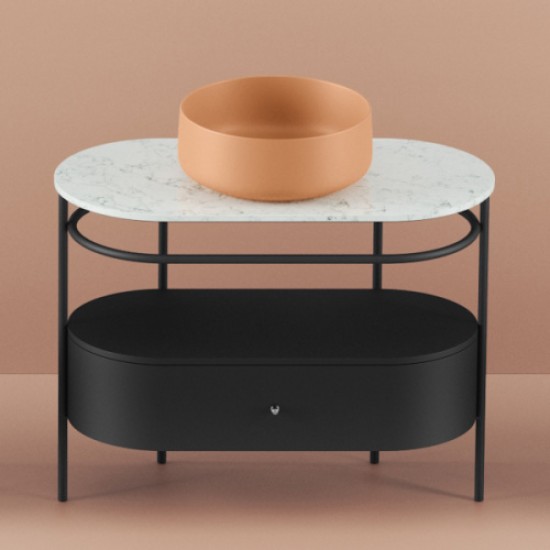 Раковина Artceram Cognac 42 см orange cameo COL001 13 00 orange cameo