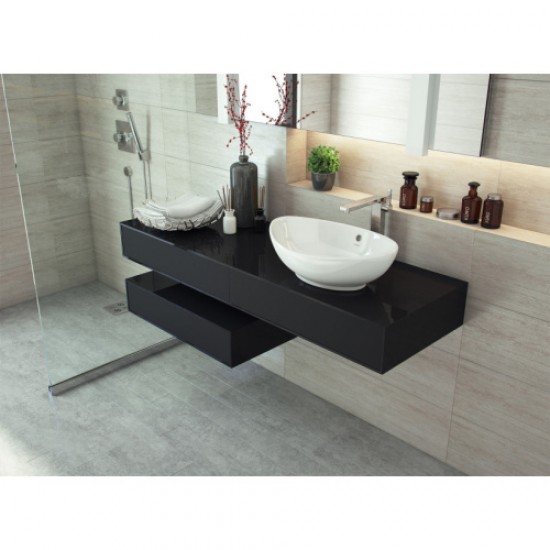 Раковина Misty Гамма 56 см белая 4620008198989 Staron