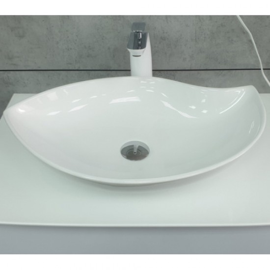 Раковина Velvex 60 см белая 78261 Staron