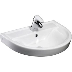 Раковина подвесная на пьедестал Gustavsberg Nordic GB1126000101 60х45х19.5 см