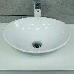 Раковина Velvex 41 см белая 7138