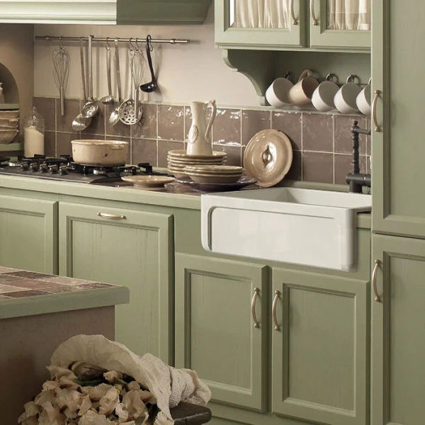 Мойка для кухни Kerasan Hannah 76 см белая 542101