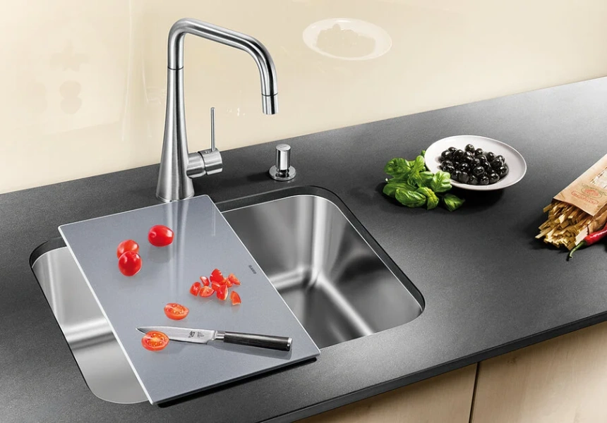 Мойка для кухни Blanco Supra 500-U 53 см сталь полированная 518205