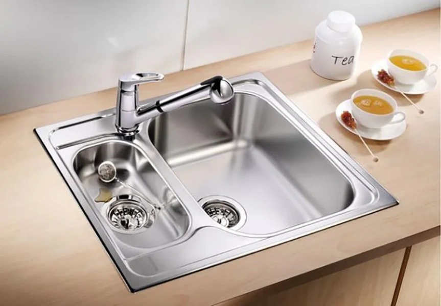 Мойка для кухни Blanco Tipo 6 Basic 60.5 см сталь матовая 514813